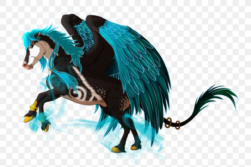 Horse Illustration Microsoft Azure Feather Legendary Creature, PNG, 1024x683px, Horse, Feather, Fictional Character, Horse Like Mammal, Legendary Creature Download Free