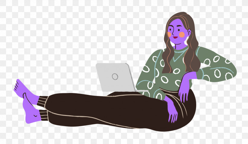 Relaxing Lady Woman, PNG, 2500x1457px, Relaxing, Arm Architecture, Arm Cortexm, Cartoon, Girl Download Free