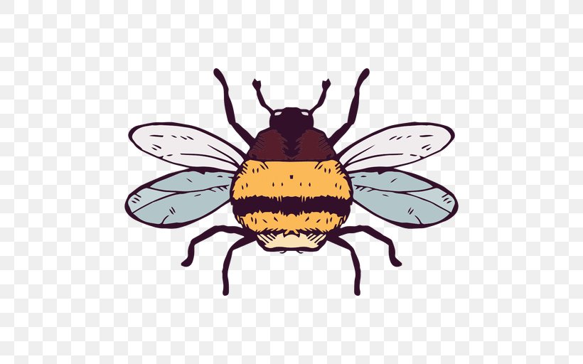 European Dark Bee Insect Honey Bee Clip Art, PNG, 512x512px, Bee, Arthropod, Bombus Pensylvanicus, Bumblebee, Carpenter Bee Download Free