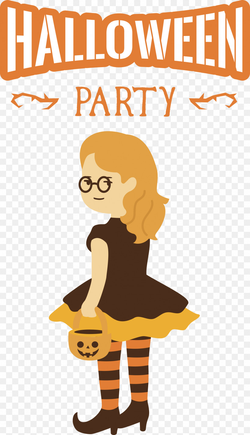 Halloween Party, PNG, 1724x3000px, Halloween Party, Caricature, Cartoon, Drawing, Logo Download Free