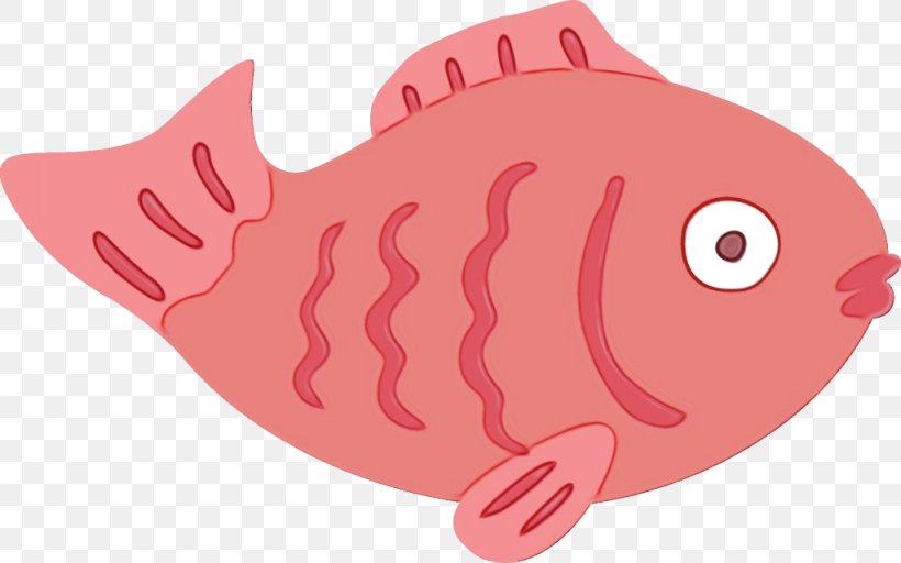 Fish Pink Fish Cartoon Sole, PNG, 1024x640px, Watercolor, Cartoon, Fish, Fish Products, Flatfish Download Free