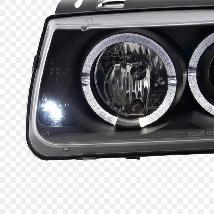 Headlamp Volkswagen Polo Car Exhaust System, PNG, 1000x1000px, Headlamp, Auto Part, Automotive Exterior, Automotive Lighting, Bumper Download Free