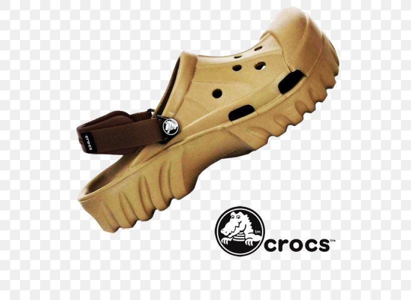 Shoe Crocs Sandal Clog Tan, PNG, 600x600px, Shoe, Camouflage, Clog, Crocs, Khaki Download Free