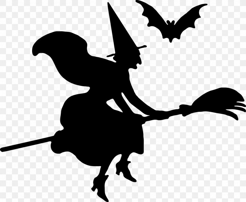 Witchcraft Transparency Clip Art Image Halloween, PNG, 1793x1471px, Witchcraft, Bat, Bird, Blackandwhite, Broom Download Free