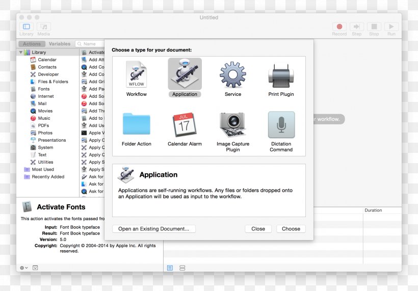 Automator MacOS Finder Context Menu, PNG, 2168x1512px, Automator, Brand, Computer, Computer Program, Computer Software Download Free