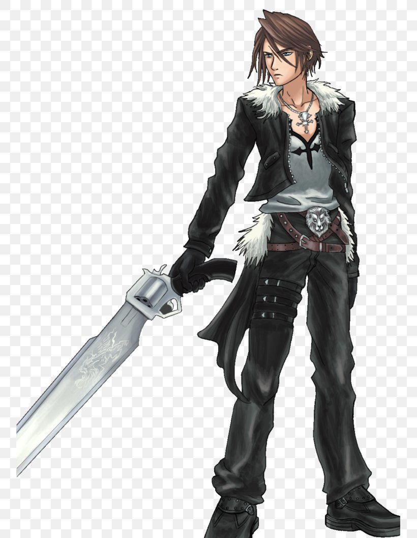 Final Fantasy VIII Dissidia Final Fantasy NT Cloud Strife, PNG, 755x1057px, Final Fantasy Viii, Action Figure, Cloud Strife, Cold Weapon, Costume Download Free