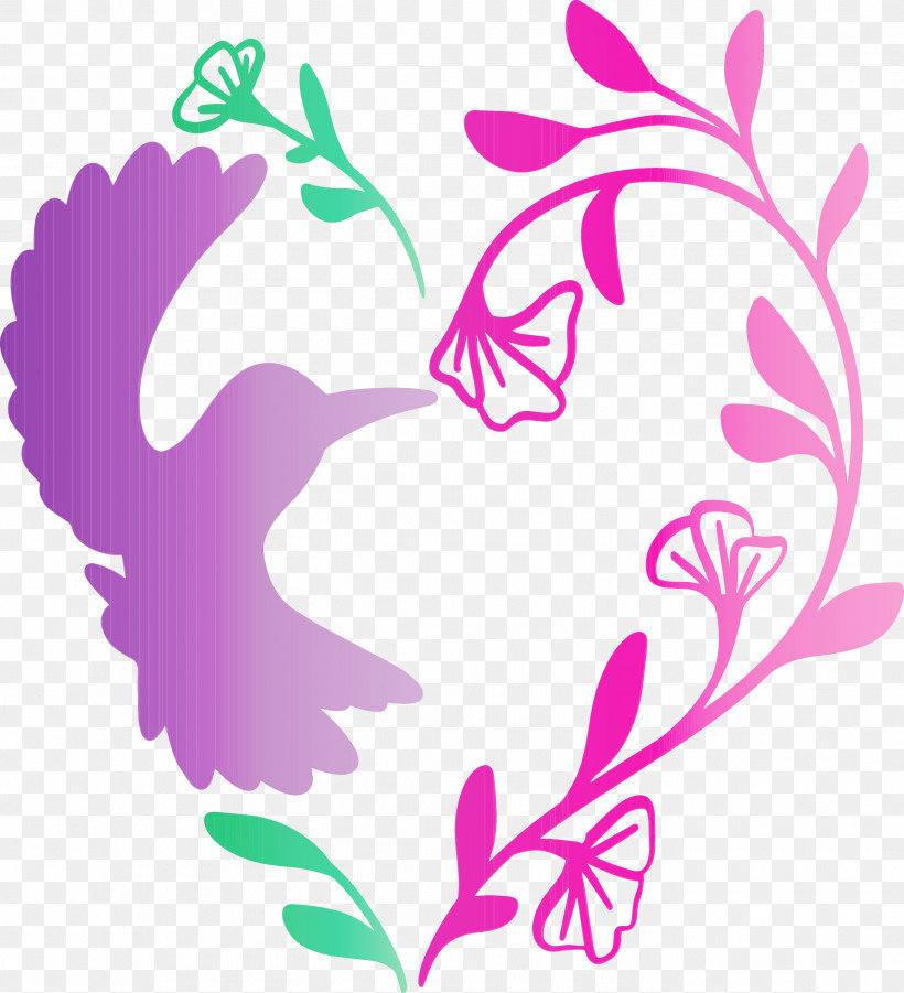 Plant Heart Pedicel Sticker, PNG, 2729x3000px, Bird Frame, Heart, Paint, Pedicel, Plant Download Free