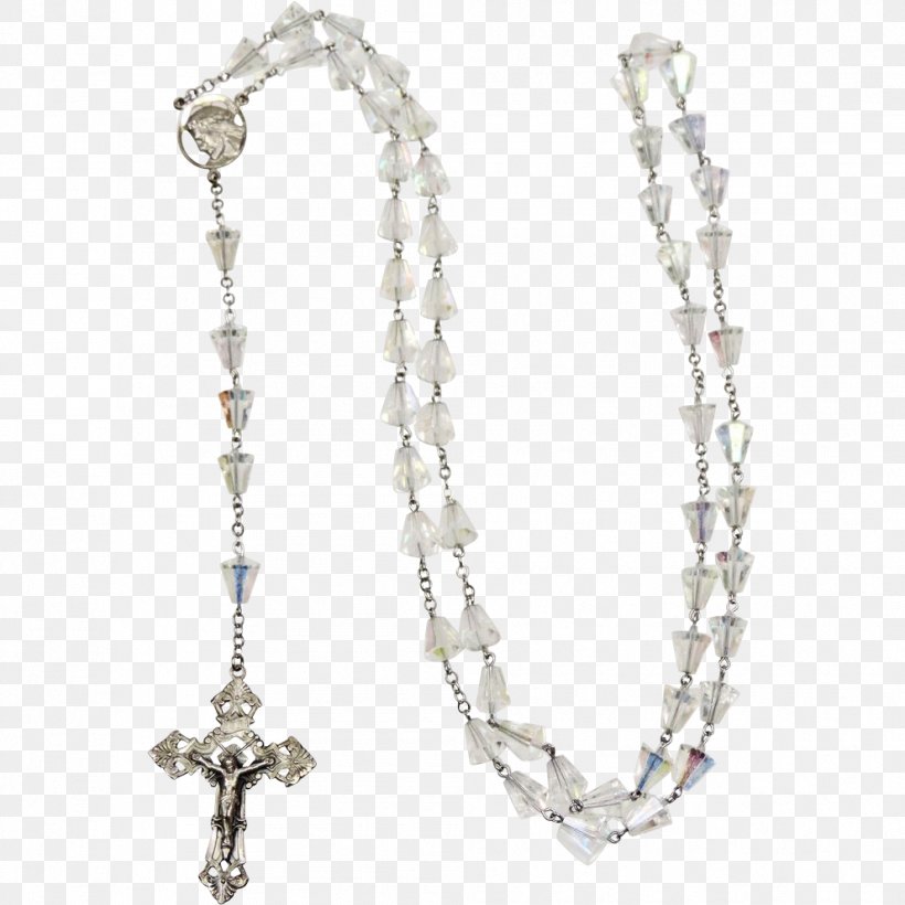 Rosary Lourdes Sterling Silver Jewellery, PNG, 992x992px, Rosary, Bead, Body Jewelry, Chain, Charm Bracelet Download Free