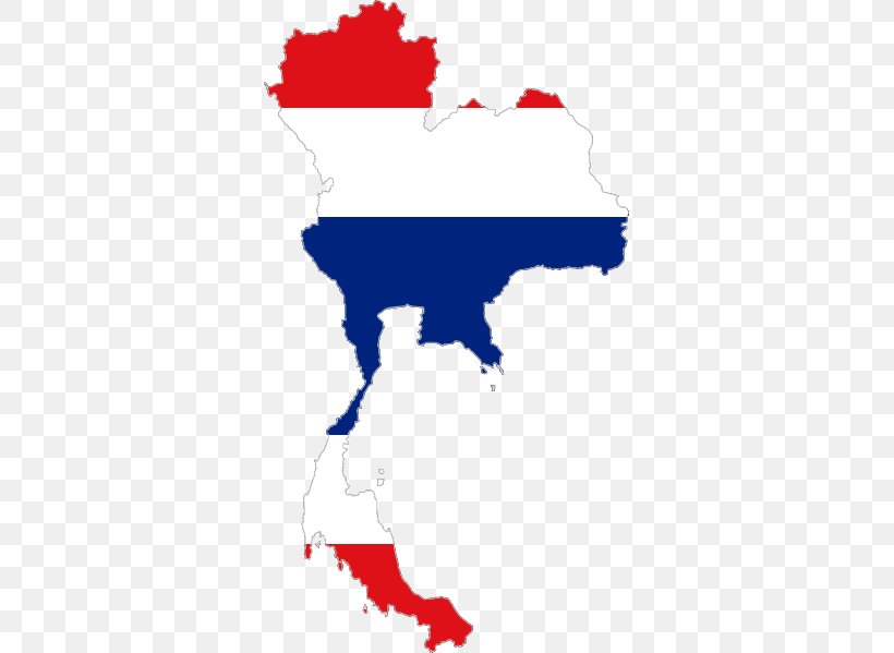 Flag Of Thailand Blank Map, PNG, 599x599px, Thailand, Area, Blank Map, Flag, Flag Of Thailand Download Free