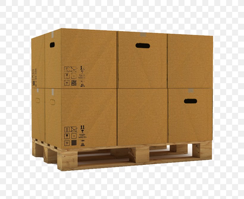 Palletizer Logistics Delivery Box, PNG, 670x670px, Pallet, Box, Cargo, Carton, Company Download Free