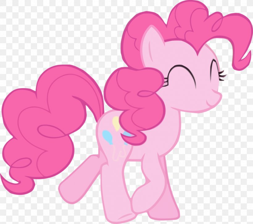 Pinkie Pie Rainbow Dash Pony Twilight Sparkle Princess Luna, PNG, 900x798px, Watercolor, Cartoon, Flower, Frame, Heart Download Free