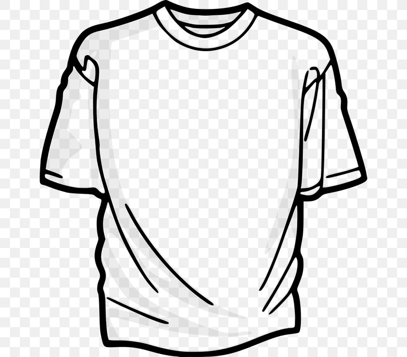 T-shirt Polo Shirt Clip Art, PNG, 660x720px, Tshirt, Black, Black And White, Clothing, Joint Download Free