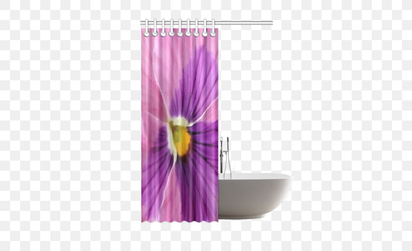 Curtain Textile Shower Polyester Waterproofing, PNG, 500x500px, Curtain, Dolphin, Interior Design, Magenta, Petal Download Free