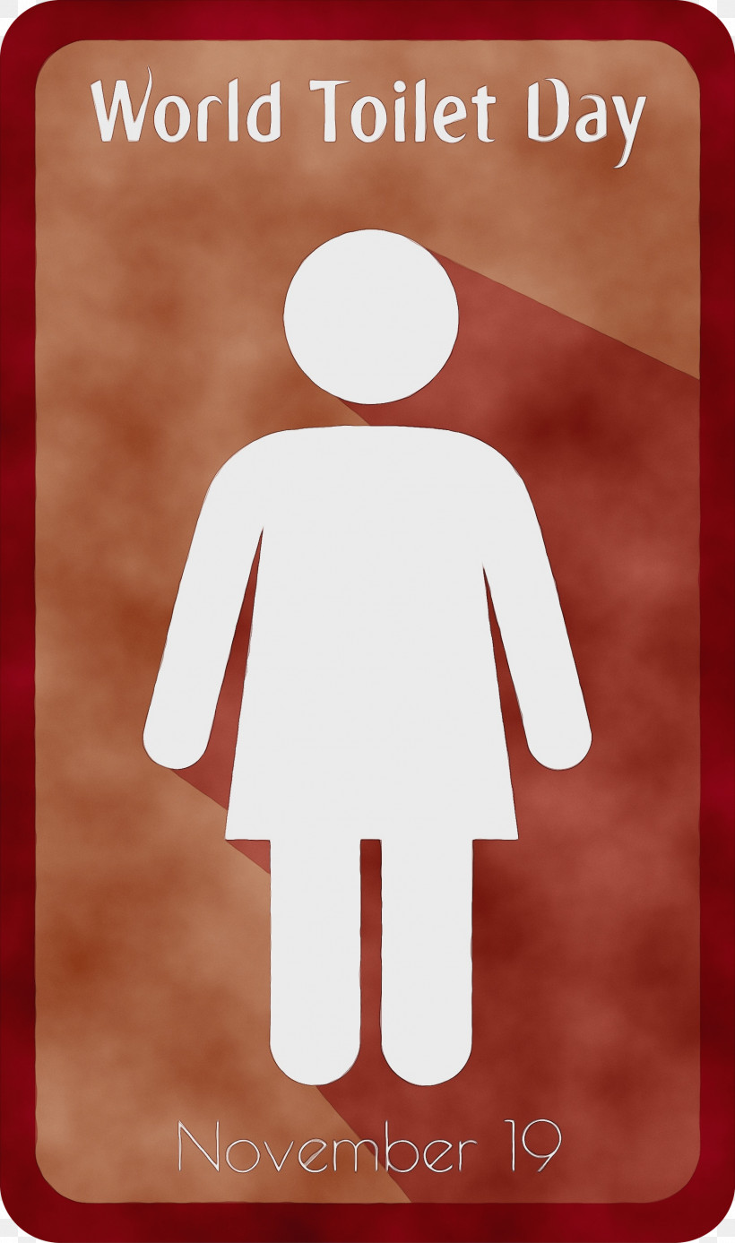 Logo Sign Meter Maroon, PNG, 1773x2999px, World Toilet Day, Logo, Maroon, Meter, Paint Download Free