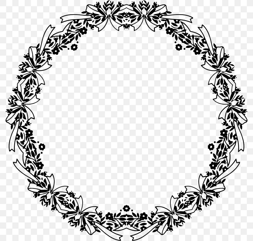 Picture Frames Ornament, PNG, 786x780px, Picture Frames, Black And White, Body Jewelry, Decorative Arts, Drawing Download Free