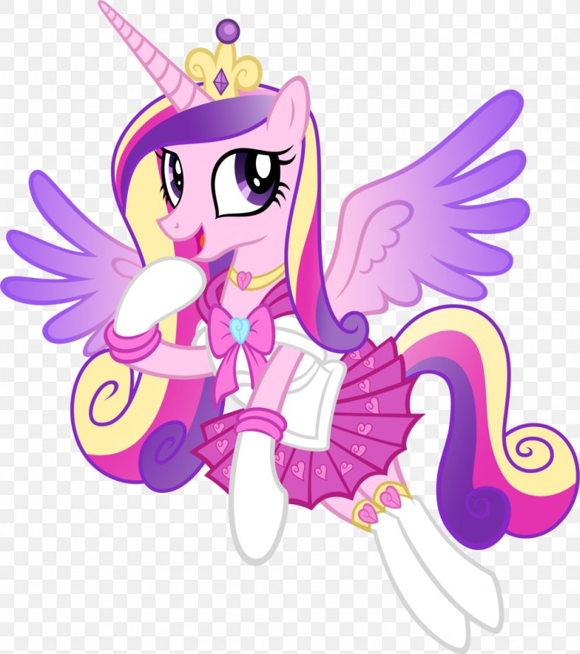 Princess Cadance Twilight Sparkle Pony Rainbow Dash Pinkie Pie, PNG, 1024x1156px, Watercolor, Cartoon, Flower, Frame, Heart Download Free