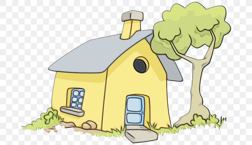 Real Estate Background, PNG, 700x473px, Watercolor, Animal, Cartoon, Cottage, Green Download Free