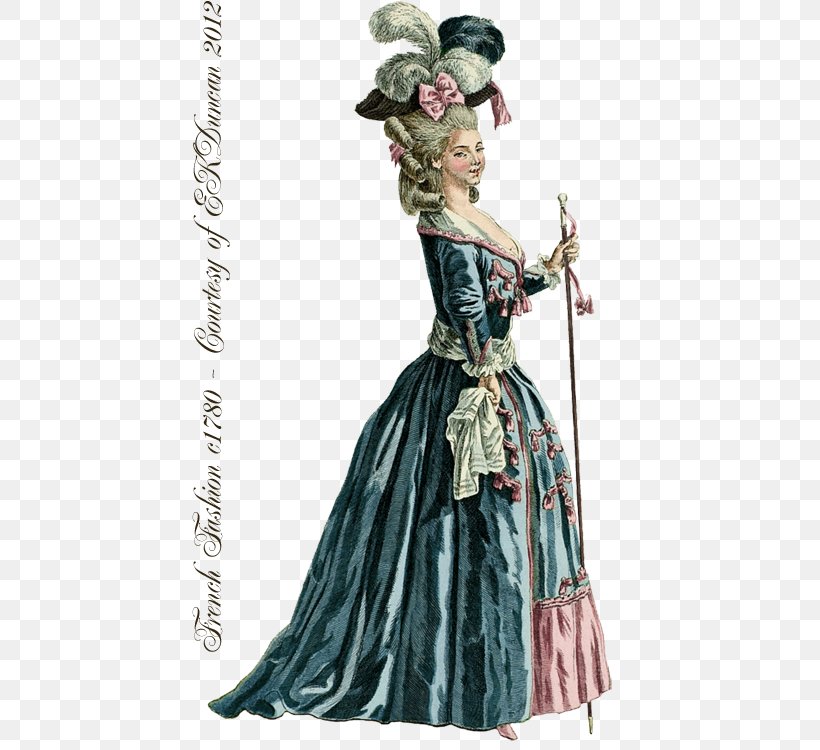 18th Century Baroque Rococo France Fashion Plate, PNG, 438x750px, 18th Century, Art, Baroque, Clothing, Costume Download Free