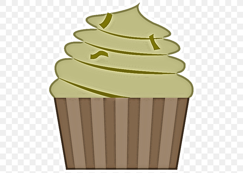 Green Cupcake Baking Cup Icing Dessert, PNG, 508x586px, Green, Baking Cup, Buttercream, Cupcake, Dessert Download Free