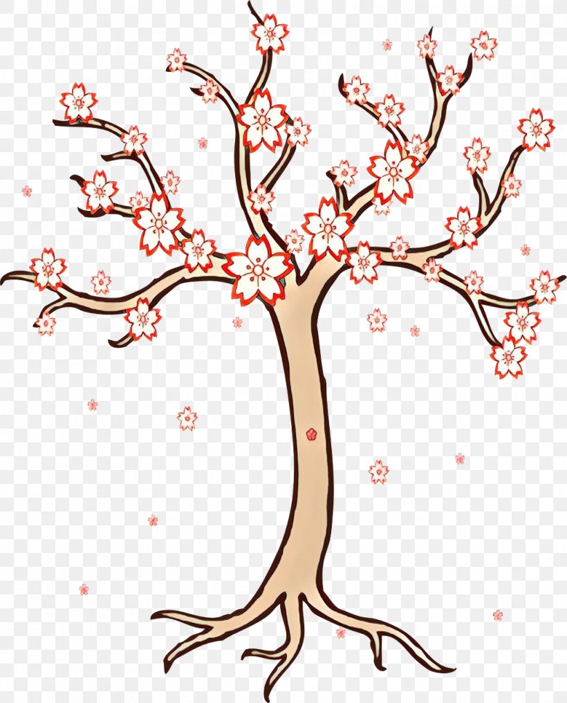 Tree Branch Plant Woody Plant Clip Art, PNG, 1032x1280px, Cartoon, Branch, Flower, Plant, Plant Stem Download Free