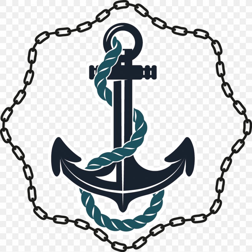 Anchor Chain Drawer Rope Clip Art, PNG, 917x919px, Anchor
