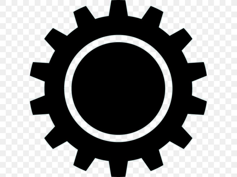 Gear Logo Clip Art, PNG, 613x612px, Gear, Bevel Gear, Black And White, Drawing, Hardware Accessory Download Free