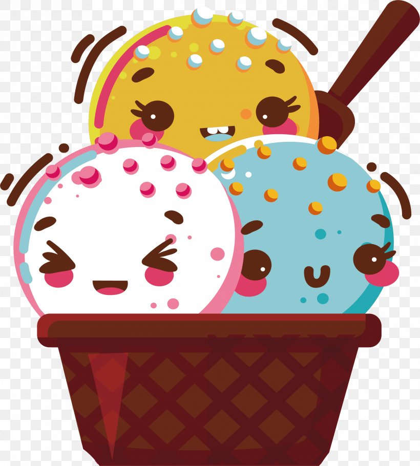Ice Cream Cone, PNG, 2382x2645px, Ice Cream, Caricature, Cartoon, Cream, Dessert Download Free