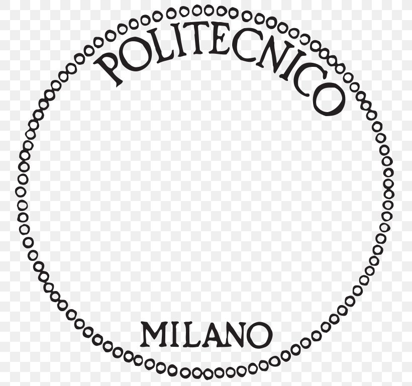 Polytechnic University Of Milan Politecnico Di Milano Institute Of Technology Black And White Milan, PNG, 777x768px, Polytechnic University Of Milan, Area, Black, Black And White, Body Jewelry Download Free