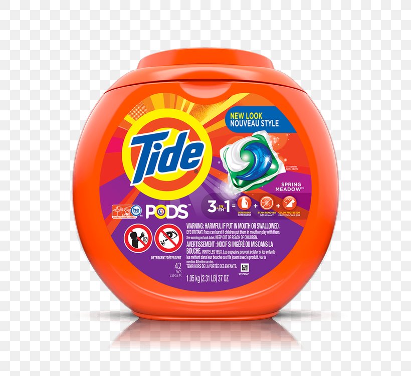 Tide Laundry Detergent Pod Stain, PNG, 750x750px, Tide, Ariel, Bleach, Cleaning, Detergent Download Free