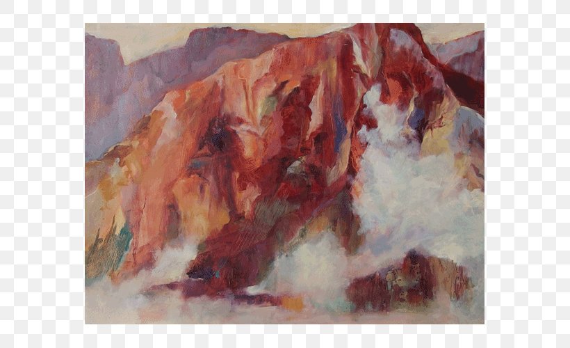 Watercolor Painting Acrylic Paint Geology, PNG, 575x500px, Painting, Acrylic Paint, Art, Autodidacticism, Emotion Download Free