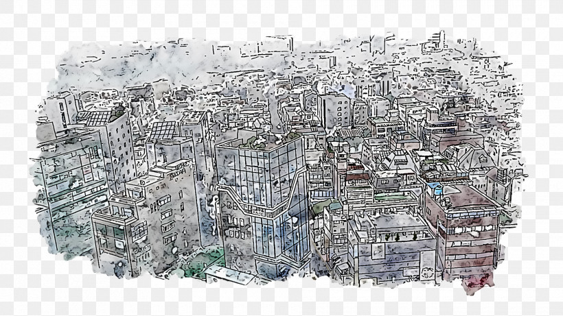 Architecture Seoul Modern Architecture Building Sketch, PNG, 1920x1080px, Architecture, Building, City, Cityscape, Home Download Free