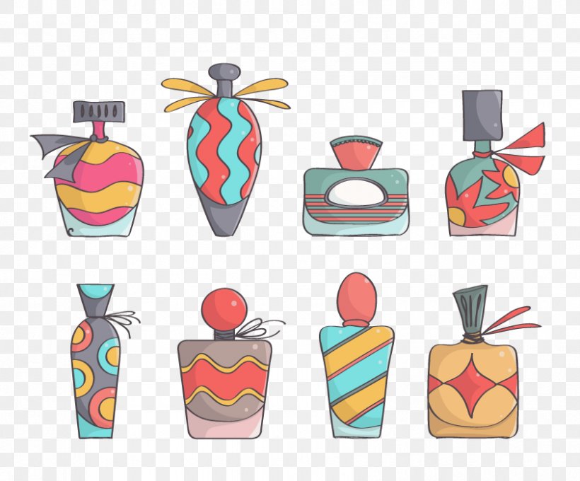 Bottle Cartoon Perfume Illustration, PNG, 842x699px, Bottle, Art, Brand, Cartoon, Drinkware Download Free