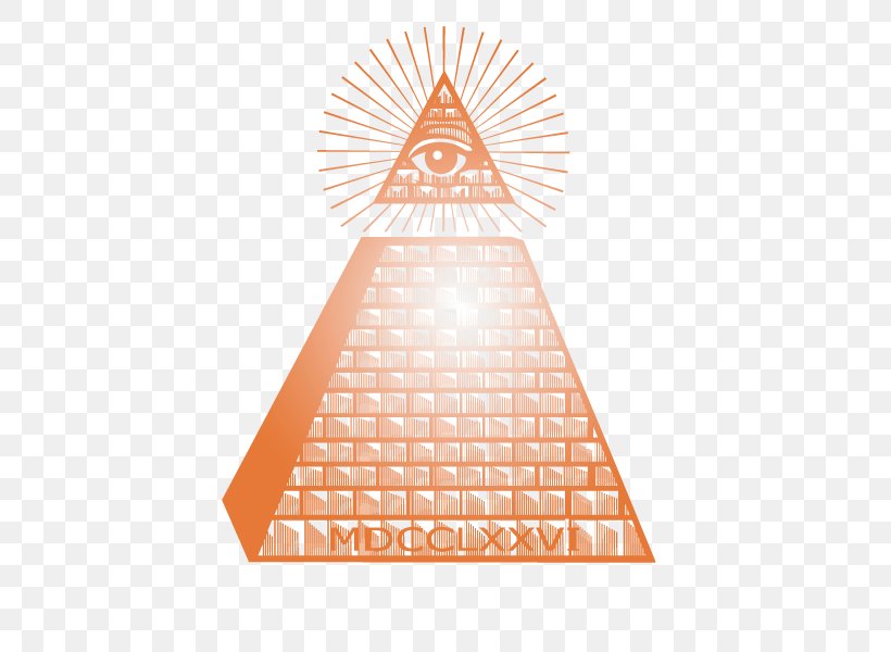 Eye Of Providence Euclidean Vector Symbol, PNG, 600x600px, Eye Of Providence, Cone, Eye, Orange, Peach Download Free