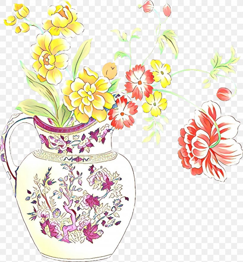 Floral Design Coffee Cup Cut Flowers Flower Bouquet, PNG, 2164x2335px ...