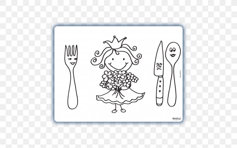 Place Mats Cutlery Child Line Art Color, PNG, 512x512px, Watercolor, Cartoon, Flower, Frame, Heart Download Free