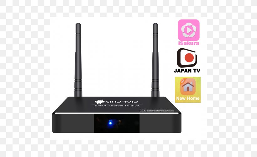 Set-top Box Television IPTV Smart TV Android TV, PNG, 500x500px, Settop Box, Alibaba Group, Android, Android Tv, Electronics Download Free
