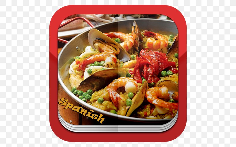 Spanish Cuisine Thai Cuisine Serenity Spanish Bar & Restaurant Seafood, PNG, 512x512px, Spanish Cuisine, Asian Food, Chinese Cuisine, Chinese Food, Cooking Download Free