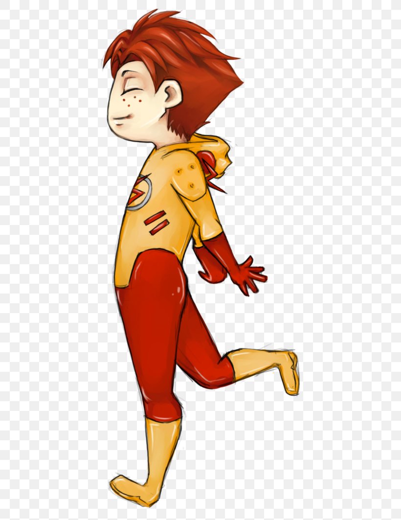 Wally West Kid Flash, PNG, 752x1063px, Watercolor, Cartoon, Flower, Frame, Heart Download Free