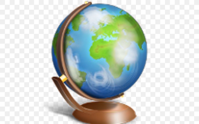 Globe World, PNG, 512x512px, Globe, Earth, Emoticon, Map, Planet Download Free
