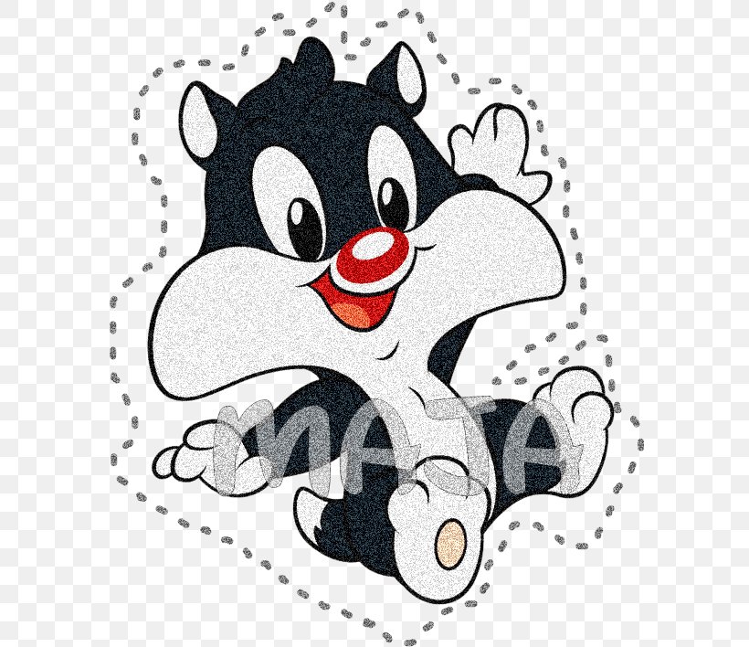Sylvester Tasmanian Devil Daffy Duck Bugs Bunny Tweety, PNG, 591x708px, Watercolor, Cartoon, Flower, Frame, Heart Download Free
