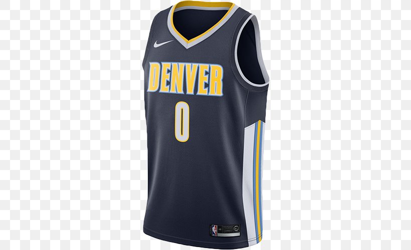 Denver Nuggets T-shirt NBA Jersey Nike, PNG, 500x500px, Denver Nuggets, Active Shirt, Active Tank, Brand, Clothing Download Free