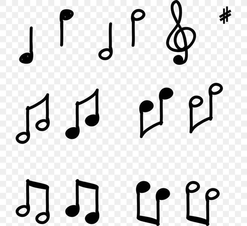 Music Note, PNG, 716x750px, Musical Note, Drawing, Eighth Note, Line Art, Music Download Free