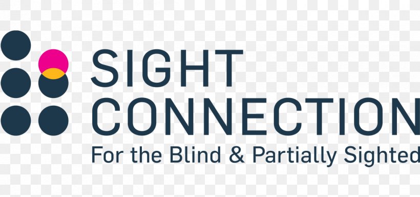 SightConnection Logo Vision Loss Visual Perception Brand, PNG, 1202x563px, Logo, Brand, Donation, Mission Statement, Service Download Free