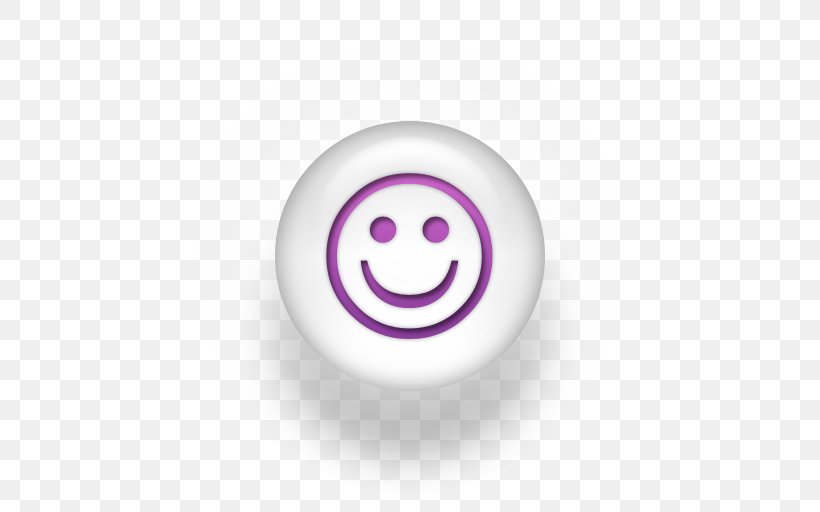 Emoticon Smiley Facial Expression Violet, PNG, 512x512px, Emoticon, Facial Expression, Happiness, Purple, Smile Download Free