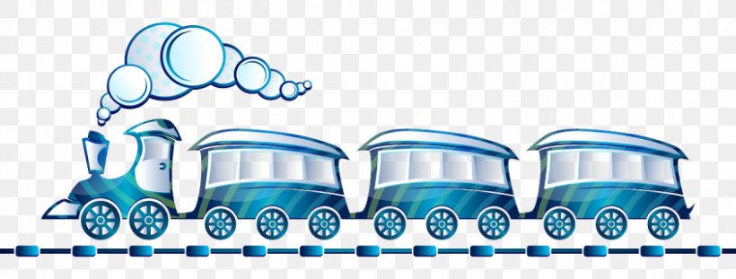 Rail Transport Blue Train Clip Art Train Station, PNG, 845x321px, Rail Transport, Blue Train, Bottle, Bottled Water, Cylinder Download Free