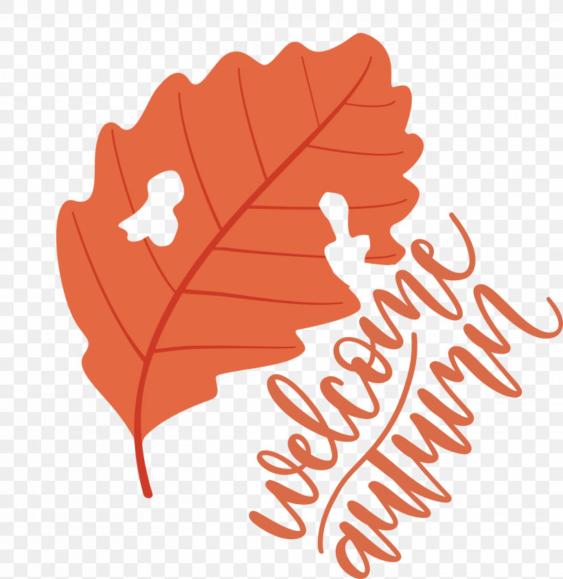 Welcome Autumn Autumn, PNG, 2918x3000px, Welcome Autumn, Autumn, Flower, Leaf, Line Download Free