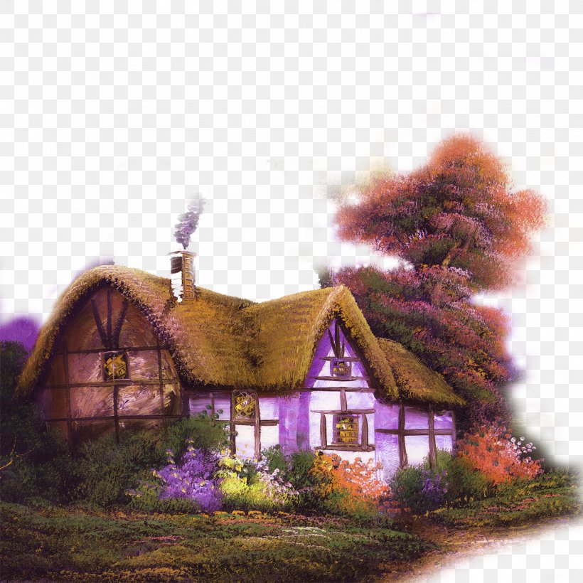 Landscape Painting Fukei Shan Shui, PNG, 1417x1417px, Landscape Painting, Cottage, Diamond, Drawing, Embroidery Download Free