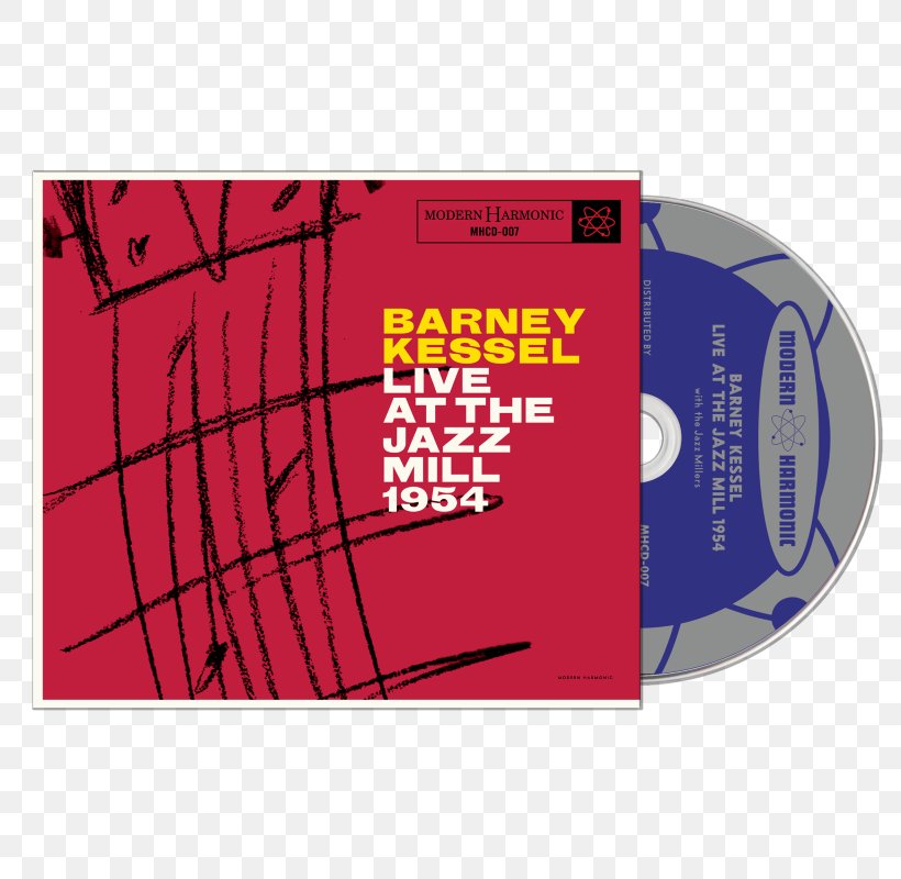 Barney Kessel: Live At The Jazz Mill 1954 Guitar Live At The Jazz Mill, 1954 Vol. 2, PNG, 800x800px, Jazz, Brand, Compact Disc, Electric Guitar, Guitar Download Free