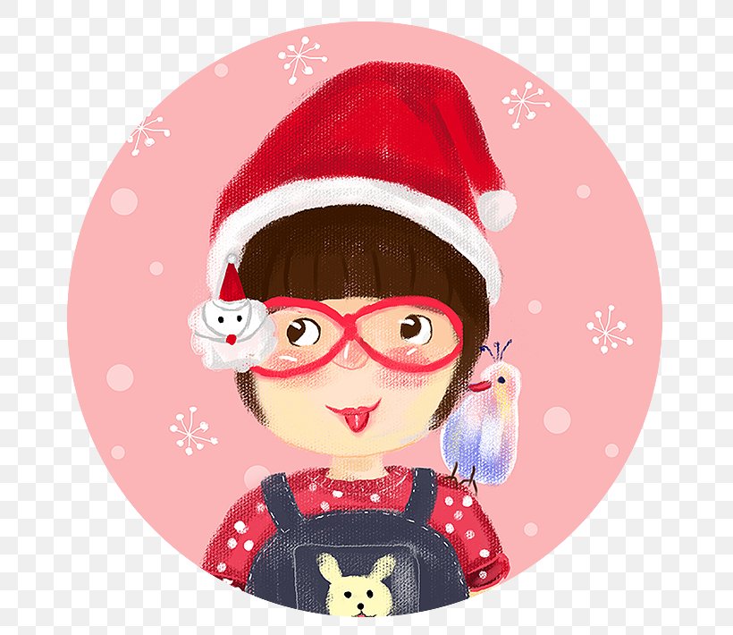 Christmas Ornament Santa Claus (M) Glasses Illustration, PNG, 800x710px, Christmas Ornament, Cartoon, Christmas, Christmas Day, Christmas Decoration Download Free