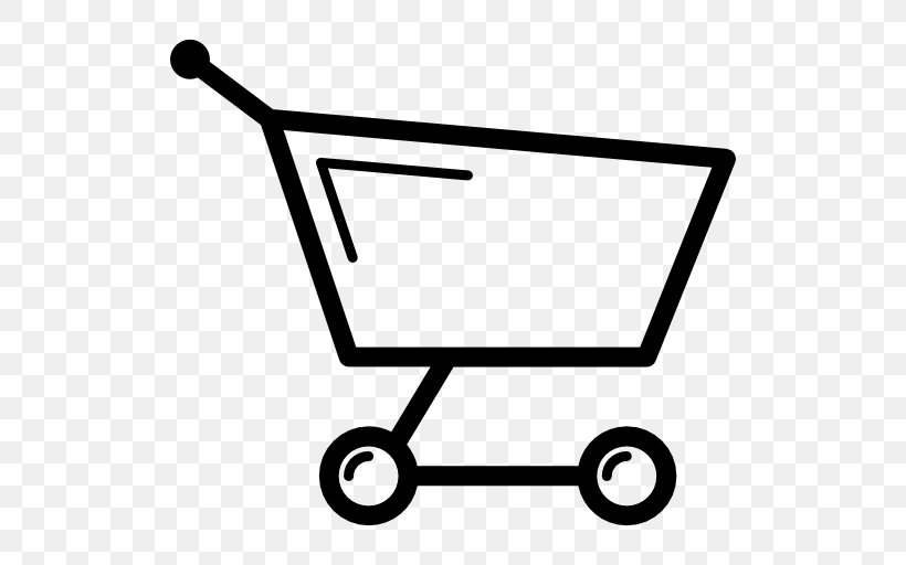 Shopping Cart Online Shopping Retail, PNG, 512x512px, Shopping Cart, Area, Bag, Black, Black And White Download Free